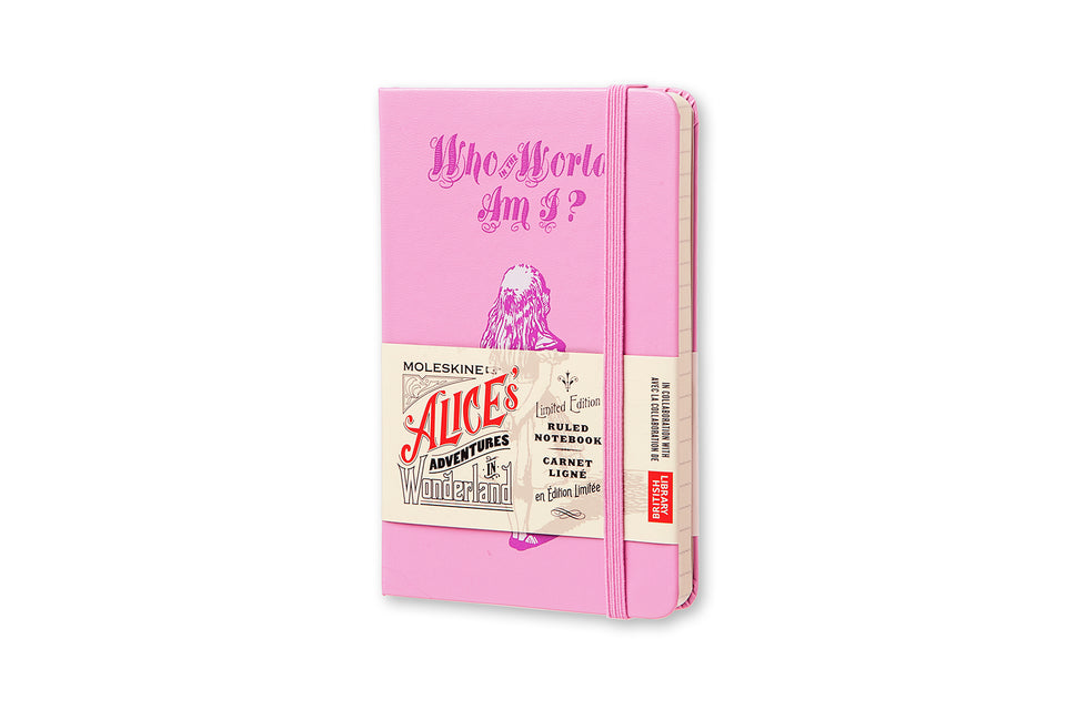 Libreta Alicia aventuras bolsillo hoja rayada pasta dura
