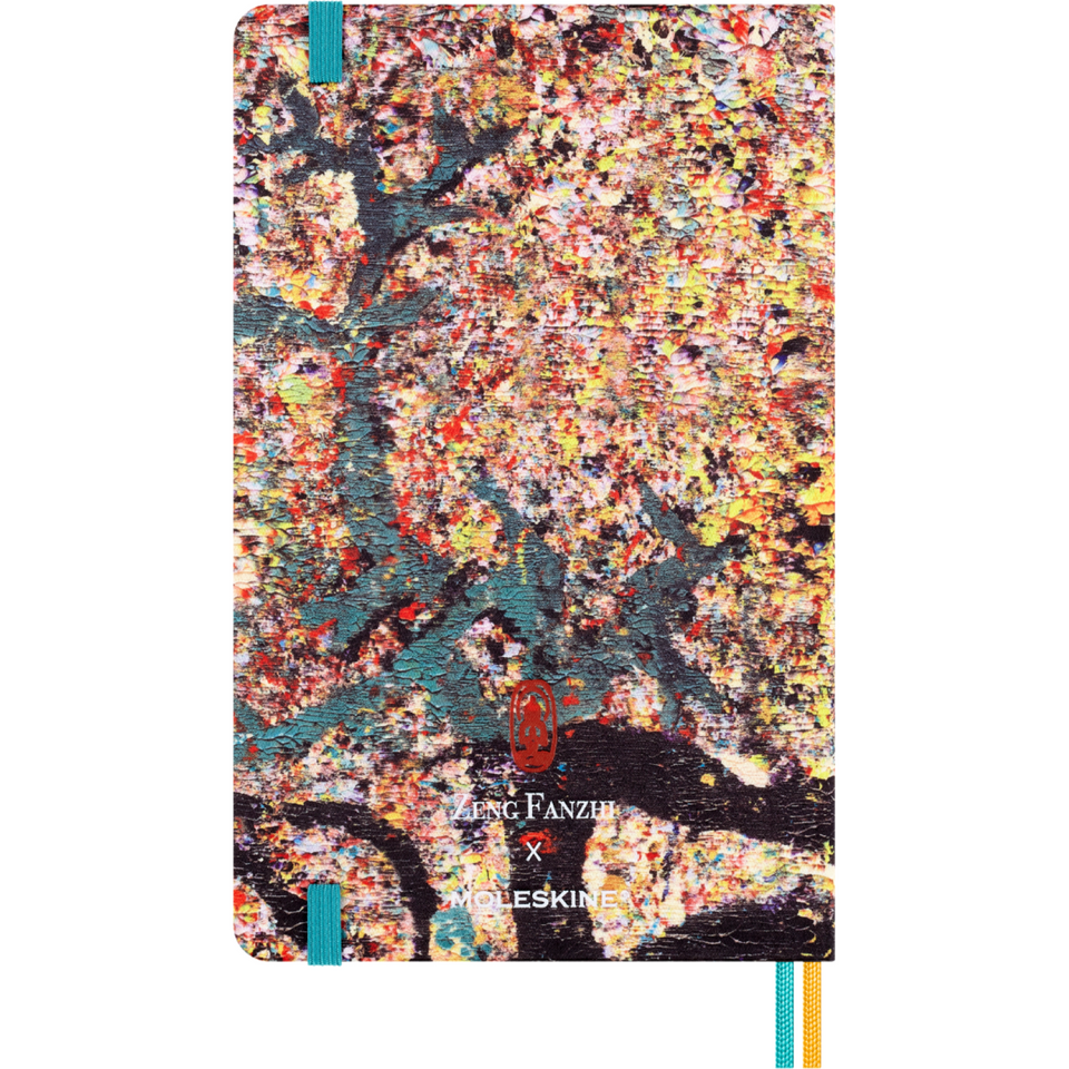 Libreta Año del Dragón por Zeng Fan Zhi Grande Hoja Rayada Pasta Dura