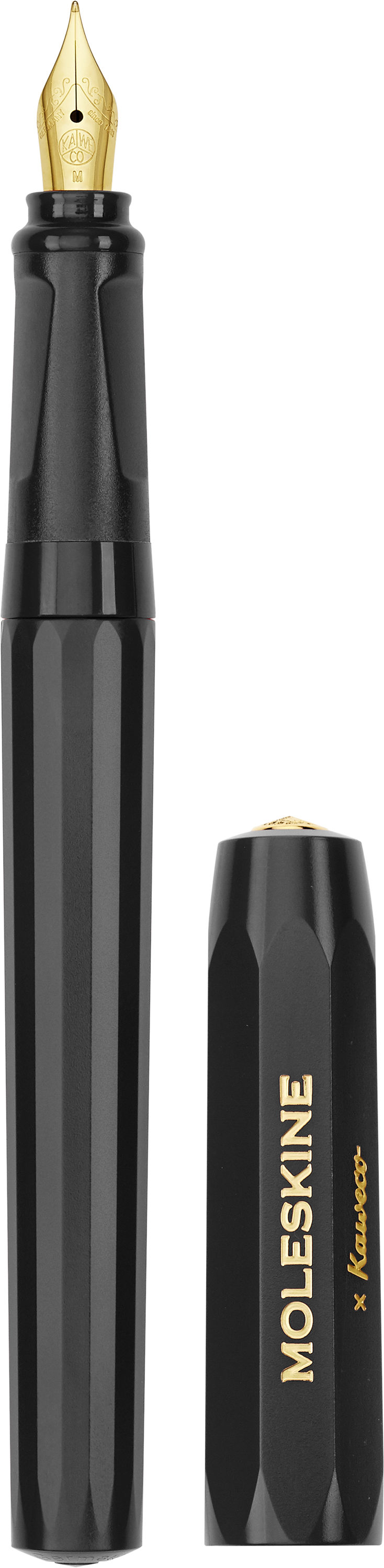Pluma Fuente Kaweco Negra, Tinta Azul