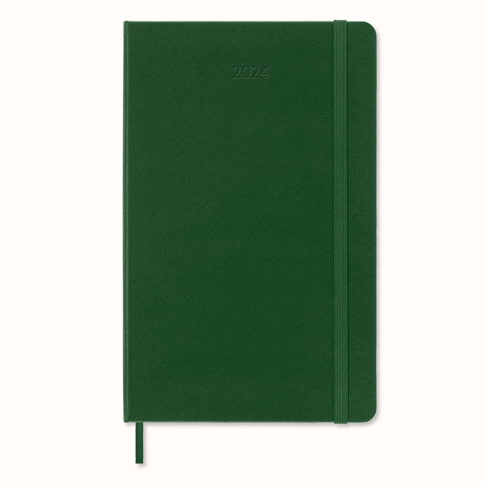 Agenda 2024 Grande Verde Mirto Semanal Pasta Dura