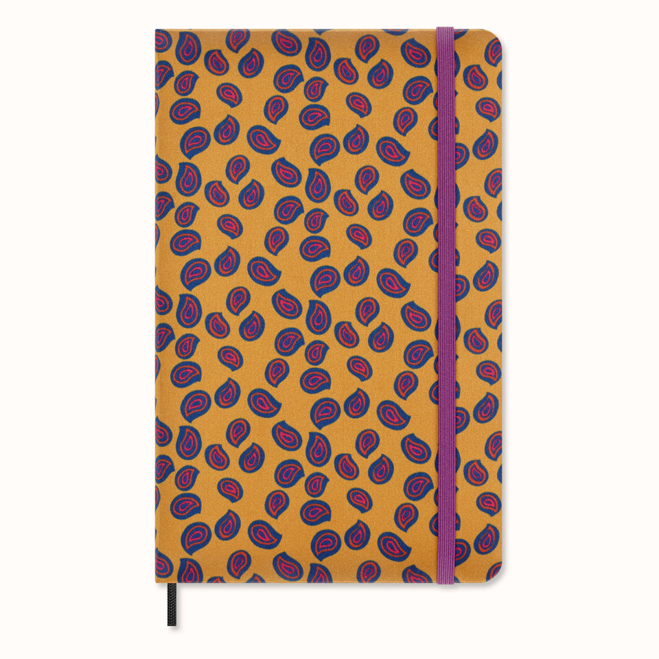 Libreta Grande Professional Silk Amarrilla Hoja Rayada Pasta Dura