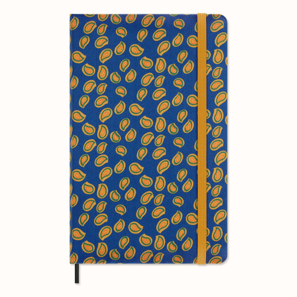 Agenda Sin Fechar 12 meses Professional Silk Grande Azul Pasta Dura