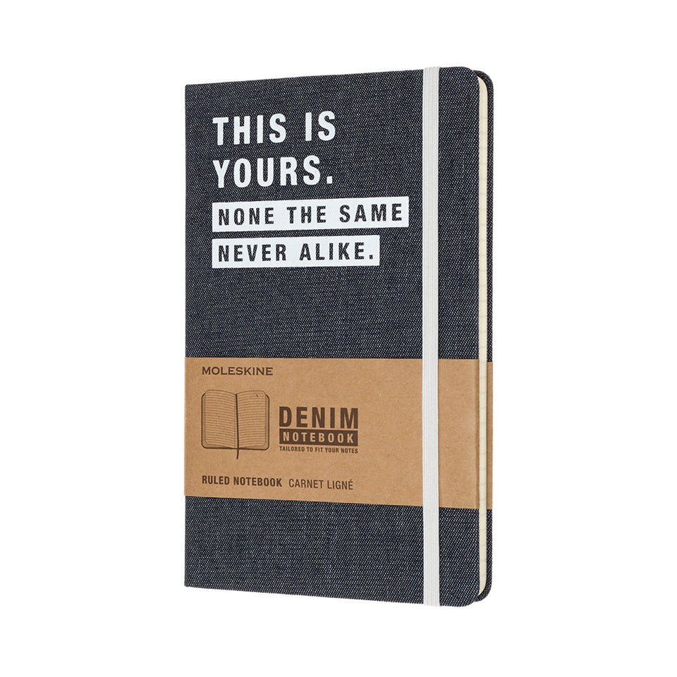 Libreta denim This is yours grande hoja rayada pasta dura