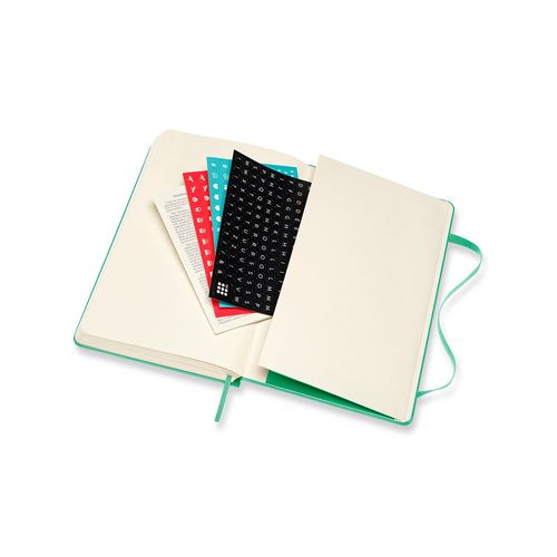 Libreta clásica grande amarilla hoja rayada pasta dura