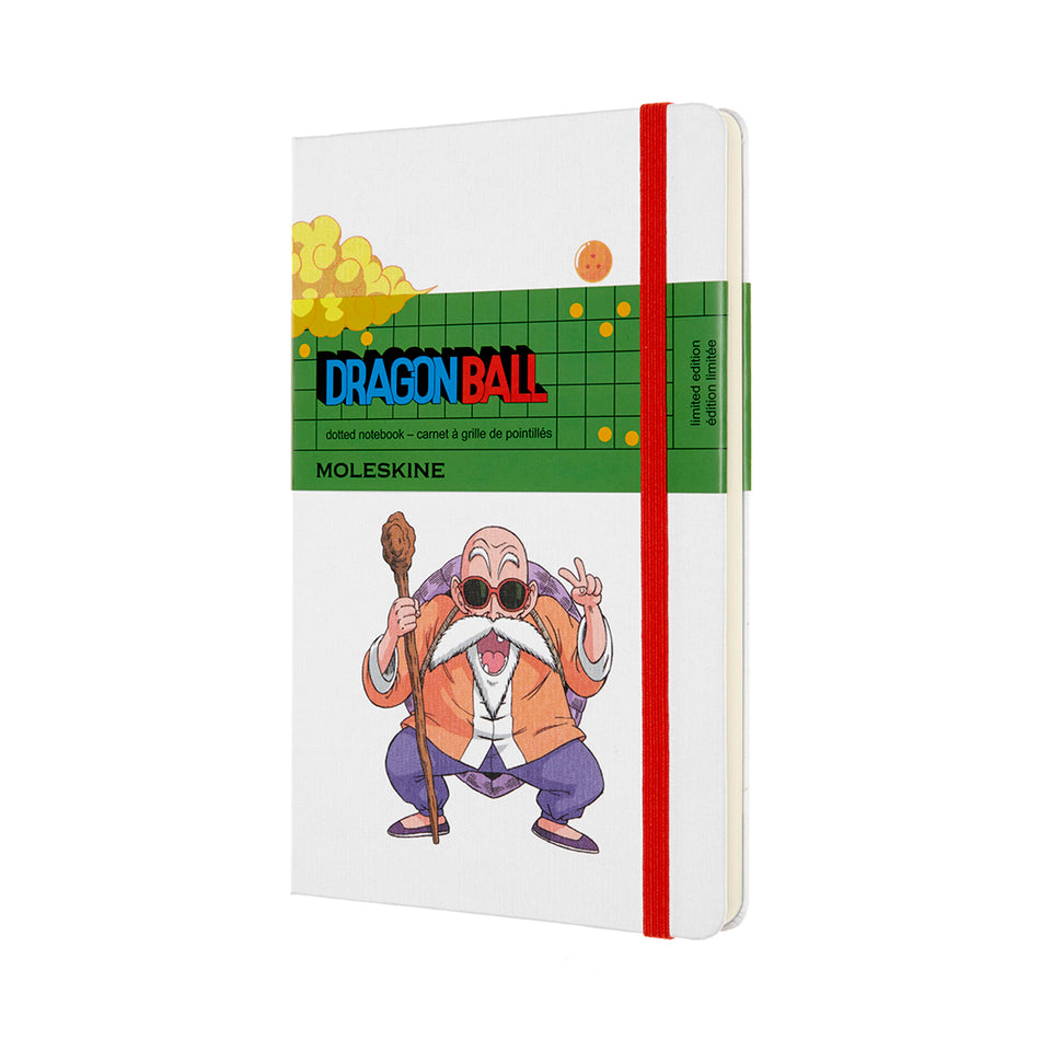 Libreta Dragon ball grande maestro Roshi hoja punteada pasta dura