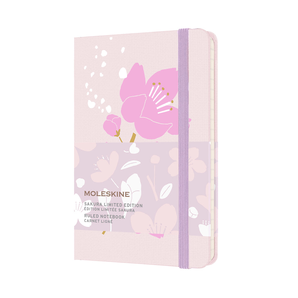 Libreta sakura asazakura bolsillo hoja rayada pasta dura