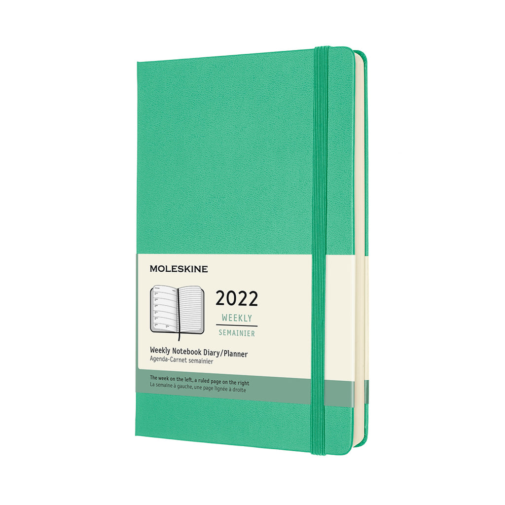 MOLESKINE Agenda Classic Pocket 2024 056598857320 1J/1P myrt vert SC A6 -  Ecomedia AG