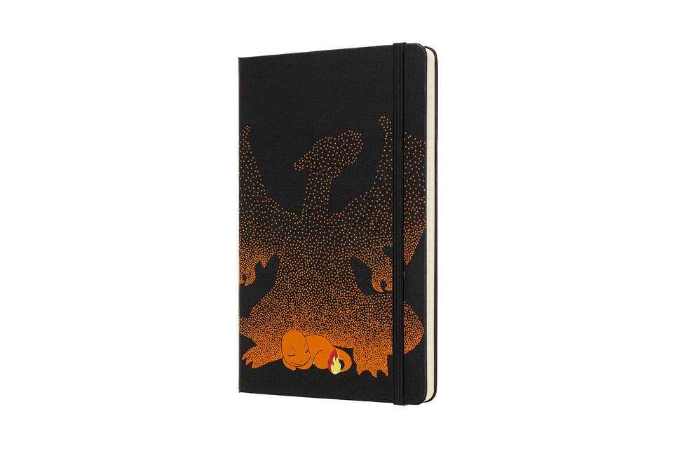 Libreta Pokémon Charmander hoja rayada pasta dura