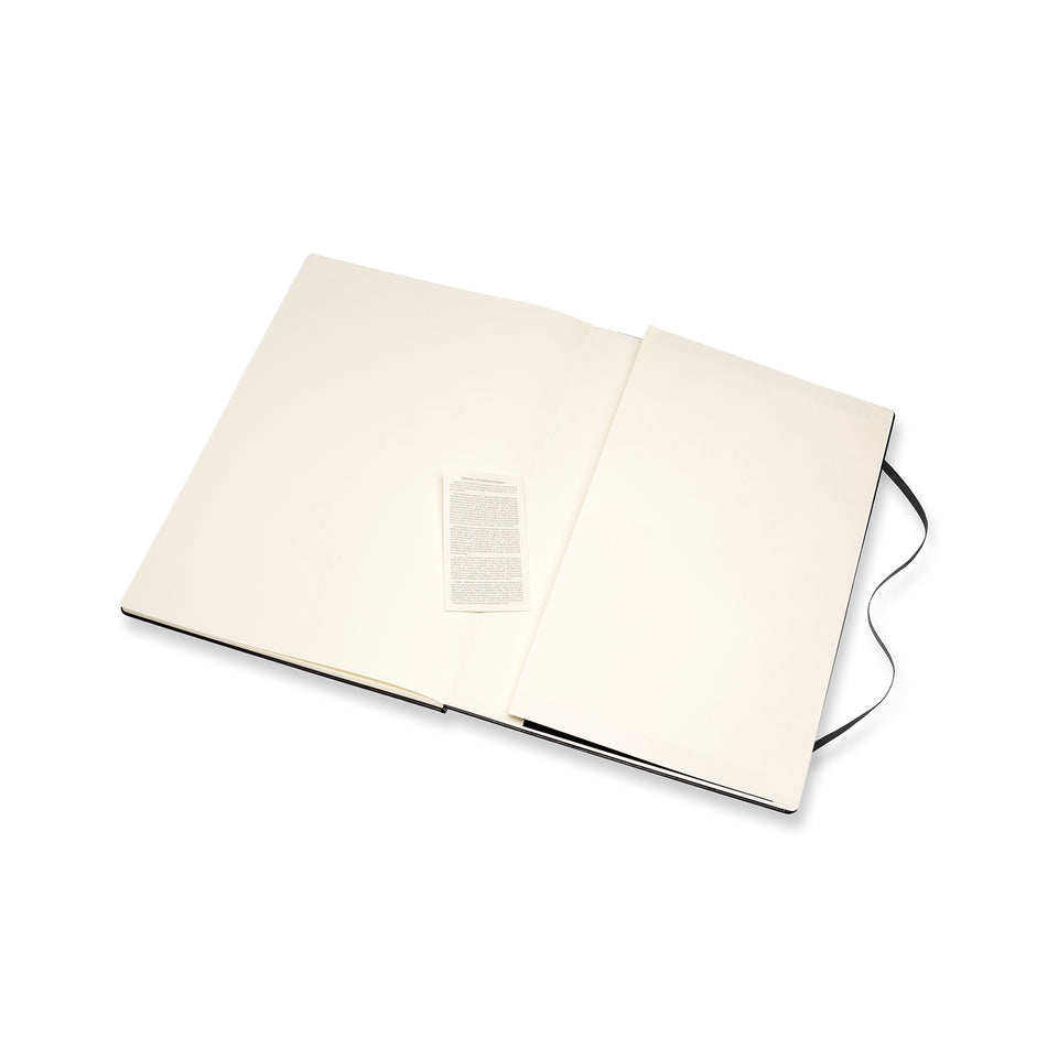 Libreta acuarela A3 negra hoja blanca pasta dura