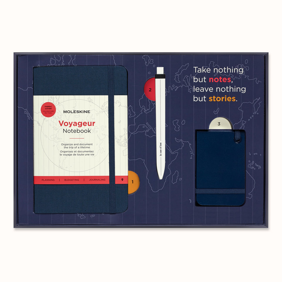 Kit de viaje libreta