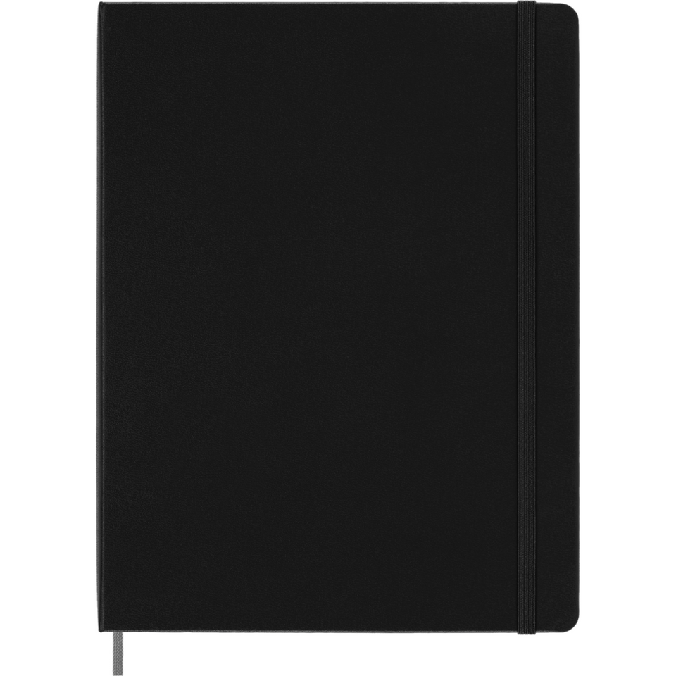 Libreta Smart Extra Grande Negra Hoja Rayada Pasta Dura